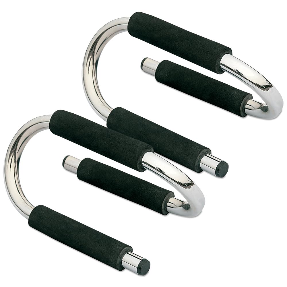 Vinex Push Up Bar Sleek for Gym & Home |Non-Slip, Sturdy Exercise Equipment for Home or Gym Workout for Men & Women | Ideal for Upper Body Strength Training, Muscle Building, Push-Ups & Planks-image-25