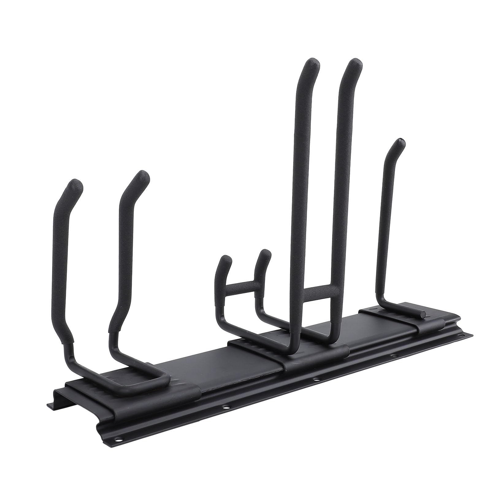 Ejoyous Garden Tools Organizer Wall Mount, Heavy Duty Tool Storage Rack with 7 Hooks, Hold Up to 330lb for Rakes Brooms