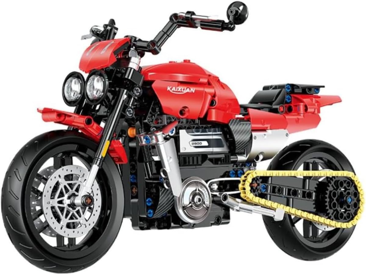 JUCYJULY Motorcycle Building Blocks Kits