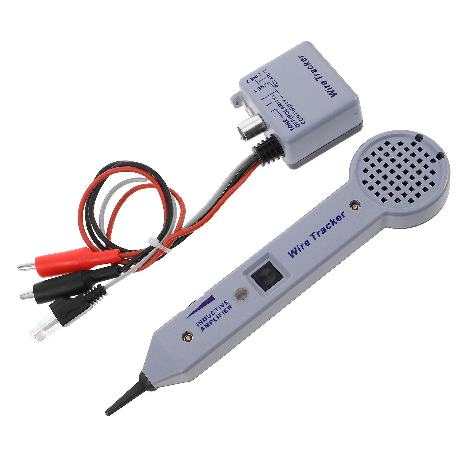 MAGICLULU Tester Multifunzione per Cavi di Rete con Amplificatore Induttivo, Kit di Rilevamento Cavi in Pp e Metallo, per Uffici e Abitazioni
