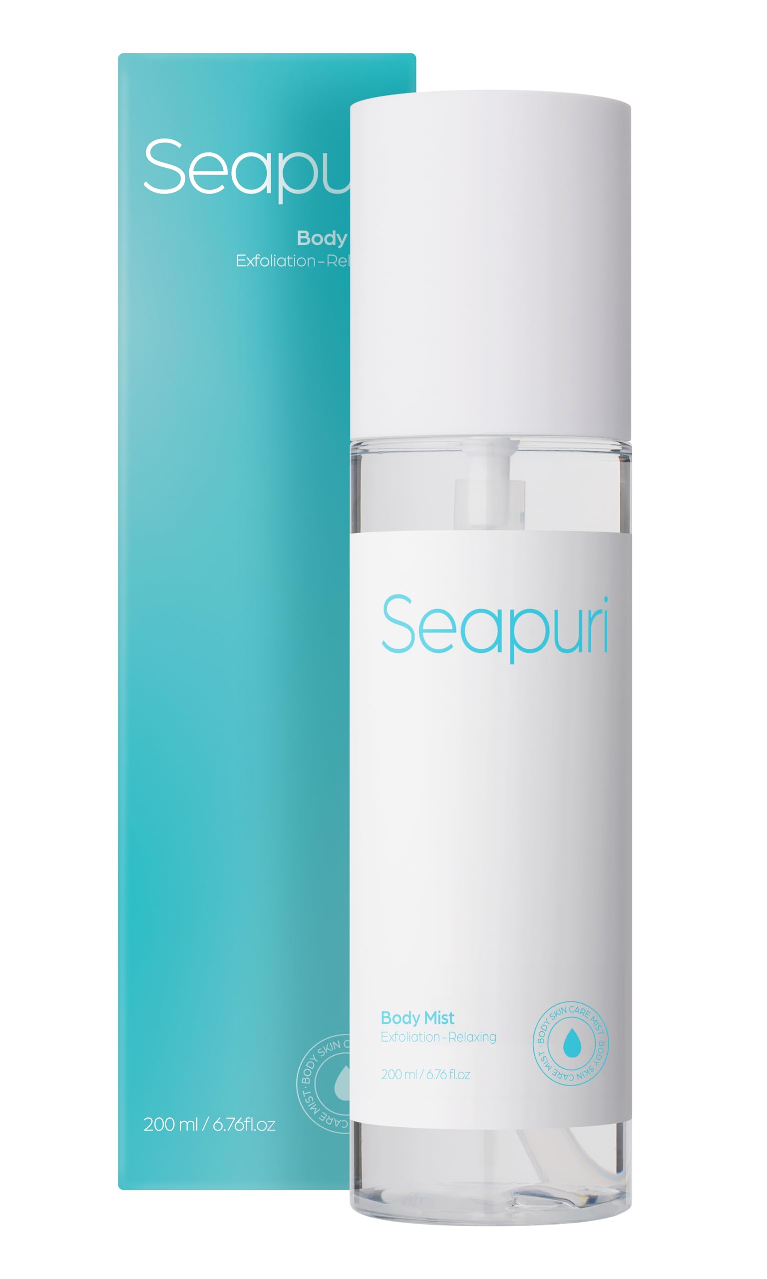Seapuri Soothing Body Mist, Skin Cell Improvement, KP Remover in 3 Seconds, Body Scrub, Organic Balance, Dead Skin Healing, Iceland Glacier Water