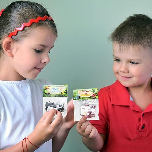 Miniatura 7 de WODMAZ Paquete de 24 bloques de construcción de insectos para niños, mini animales bloques de construcción de juguetes para premios de intercambio