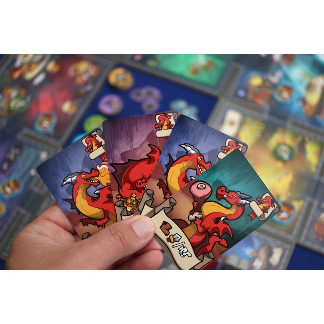 Keep The Heroes out! - Juego de Mesa Cooperativo Asimetrico en Ingles de Defensa de Mazmorras