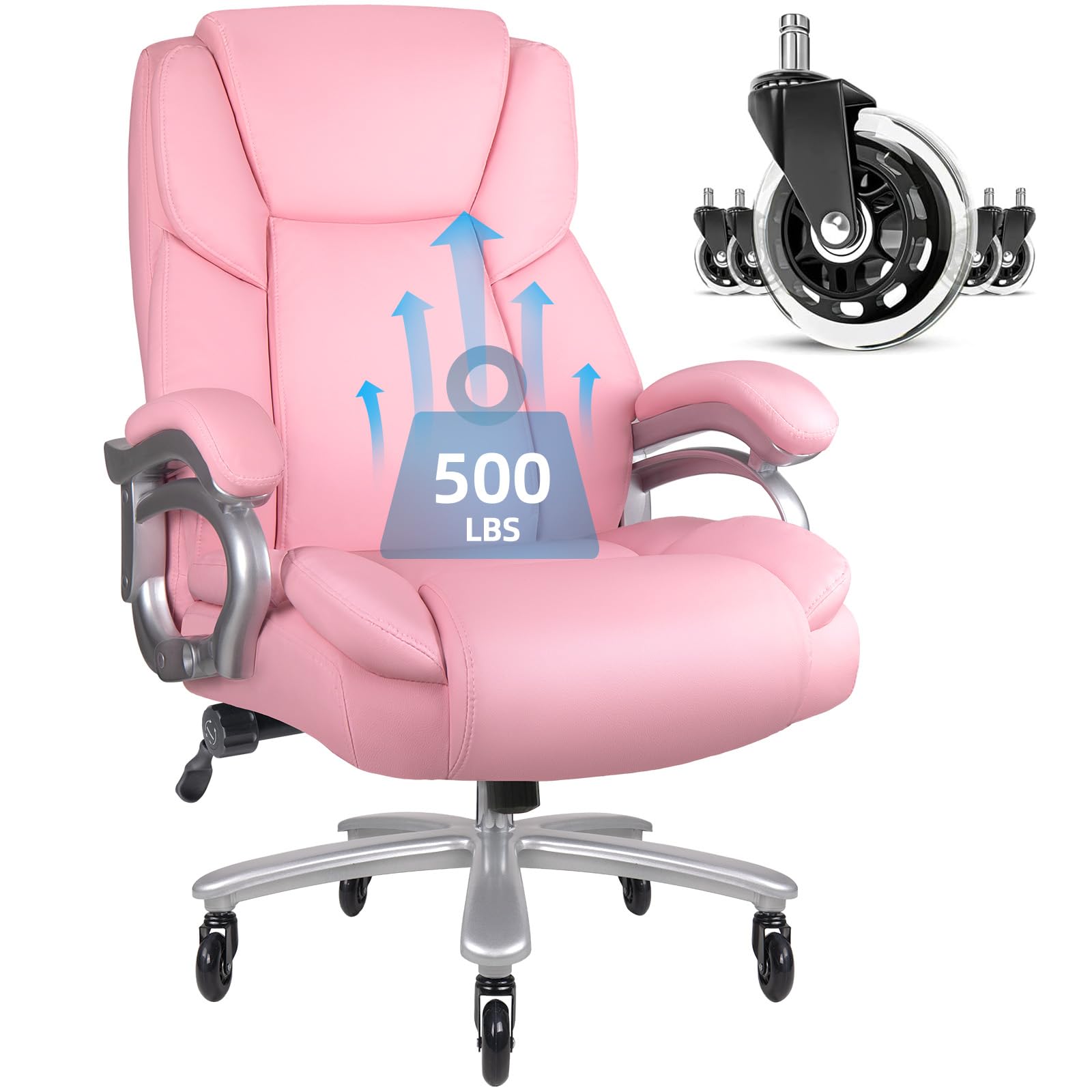 Amazon.com: VITESSE 500lbs Heavy Duty Office Chair for Low Back