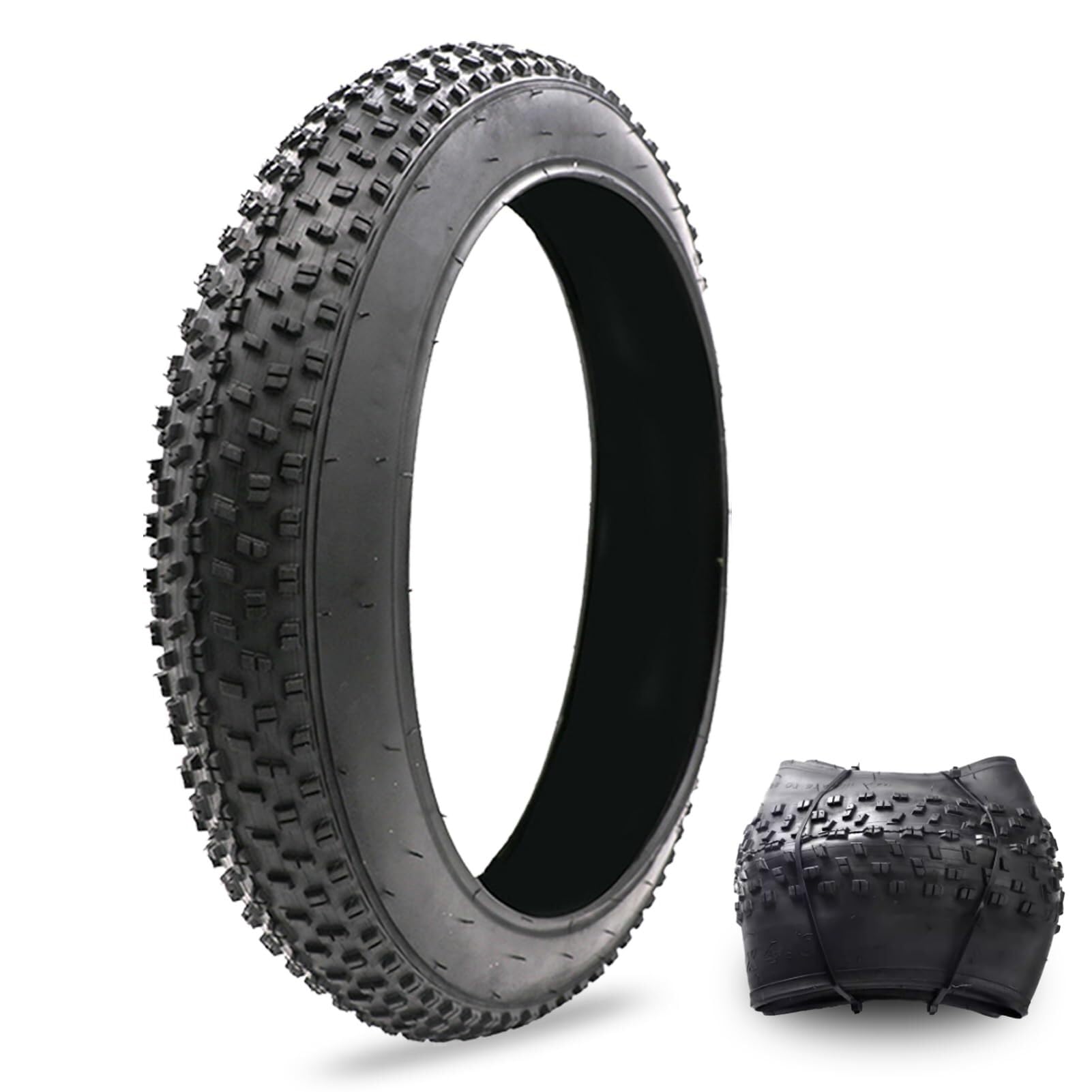20/26x4,0 Pollici Pneumatico Grasso Per Bici Elettrica 20/26 4.0 Pollici Accessori Per Biciclette Sostitutivi A Prova Di Foratura Con Tallone Pieghevole