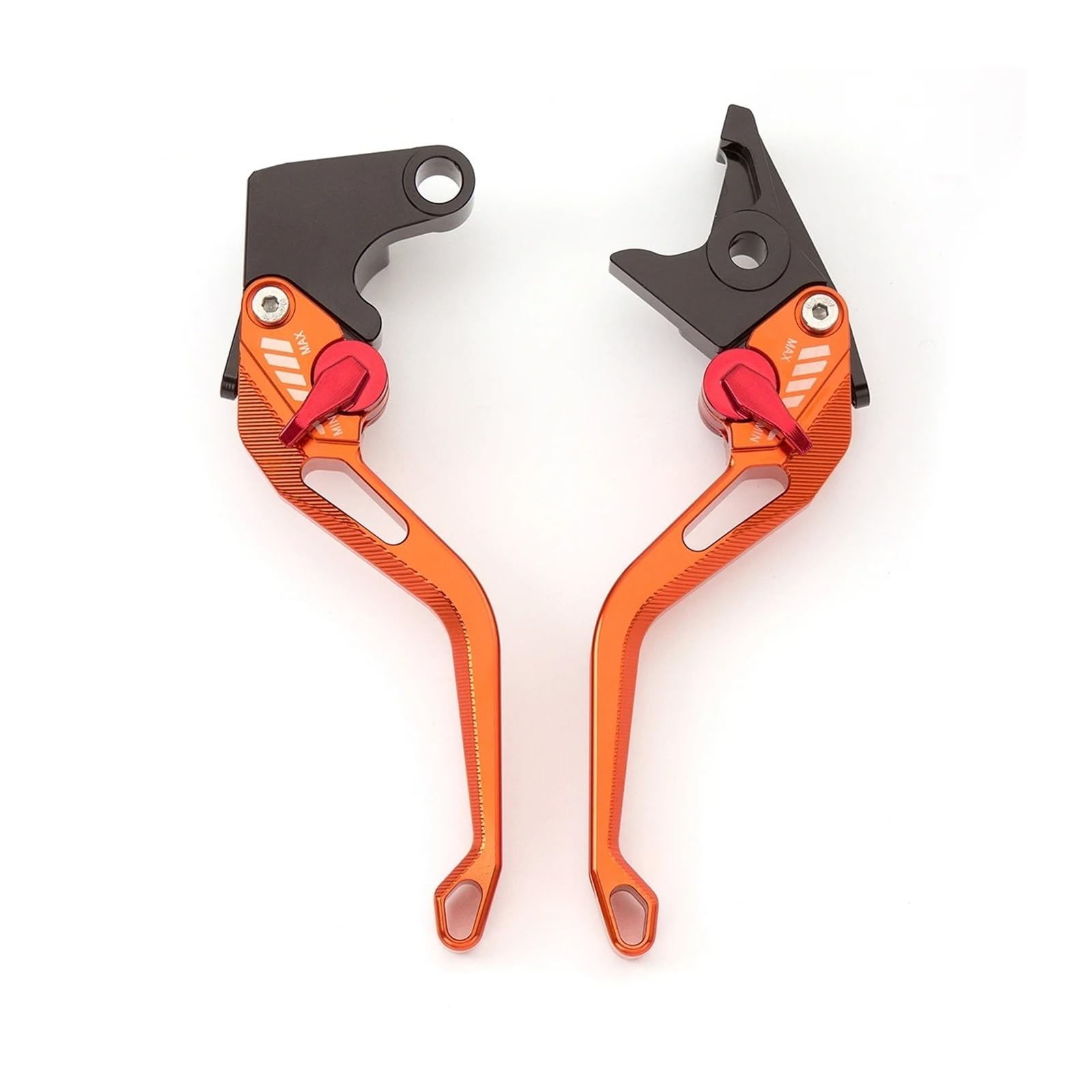 JWQEBNS Motorcycle Brake Clutch Levers for Buell XB12R XB12Ss XB12Scg 2009 CNC Motorcycle Adjustable Folding Extendable Brake Clutch Lever Handle(147mm Orange)