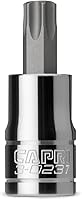 Vista 10 de Capri Tools T6 Star Bit Socket, unidad de 1/4 pulgadas