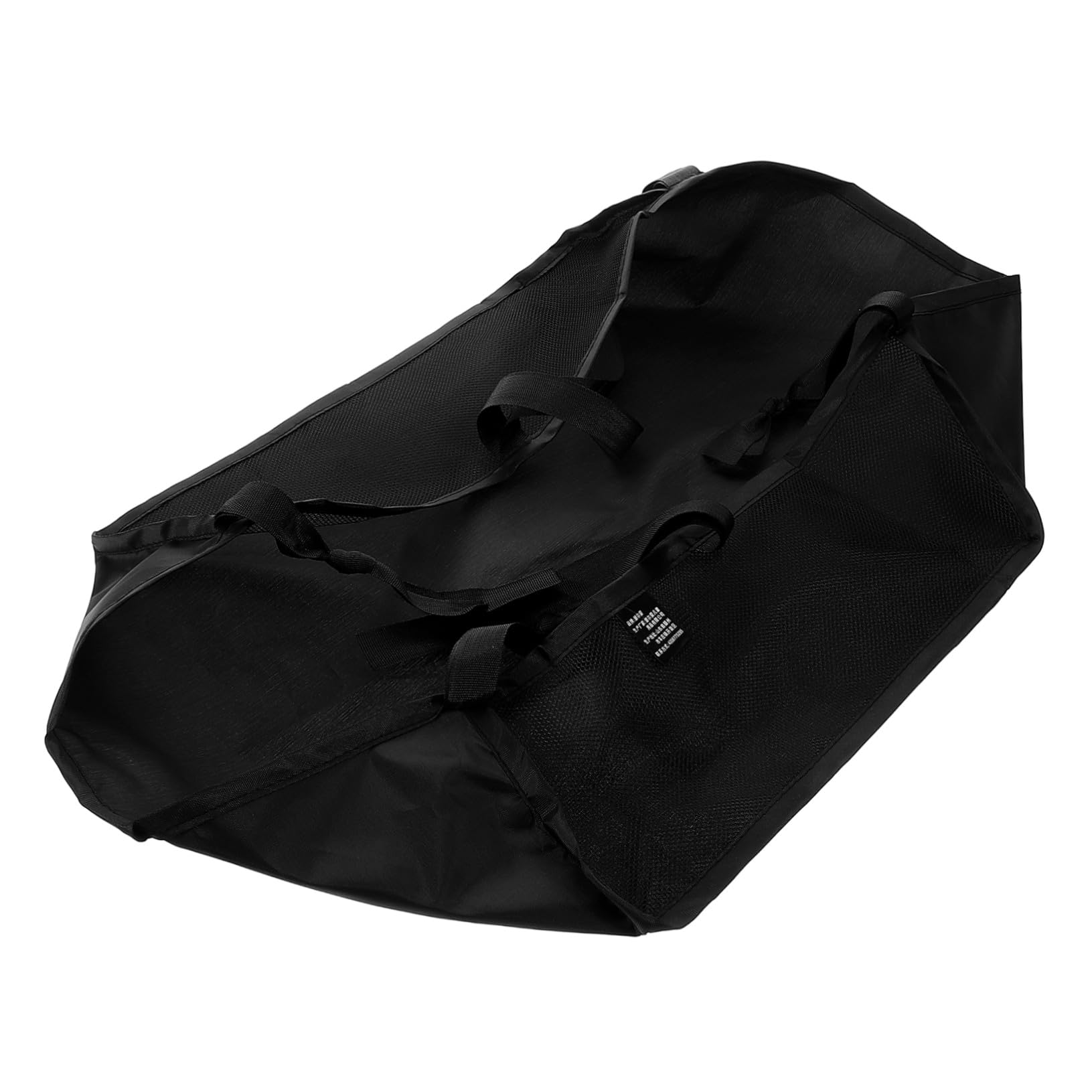 Cestino inferiore per passeggino, organizer per passeggino, colore nero, durevole, compatibile con la maggior parte dei passeggini e carrelli, facile da montare per una presa sicura