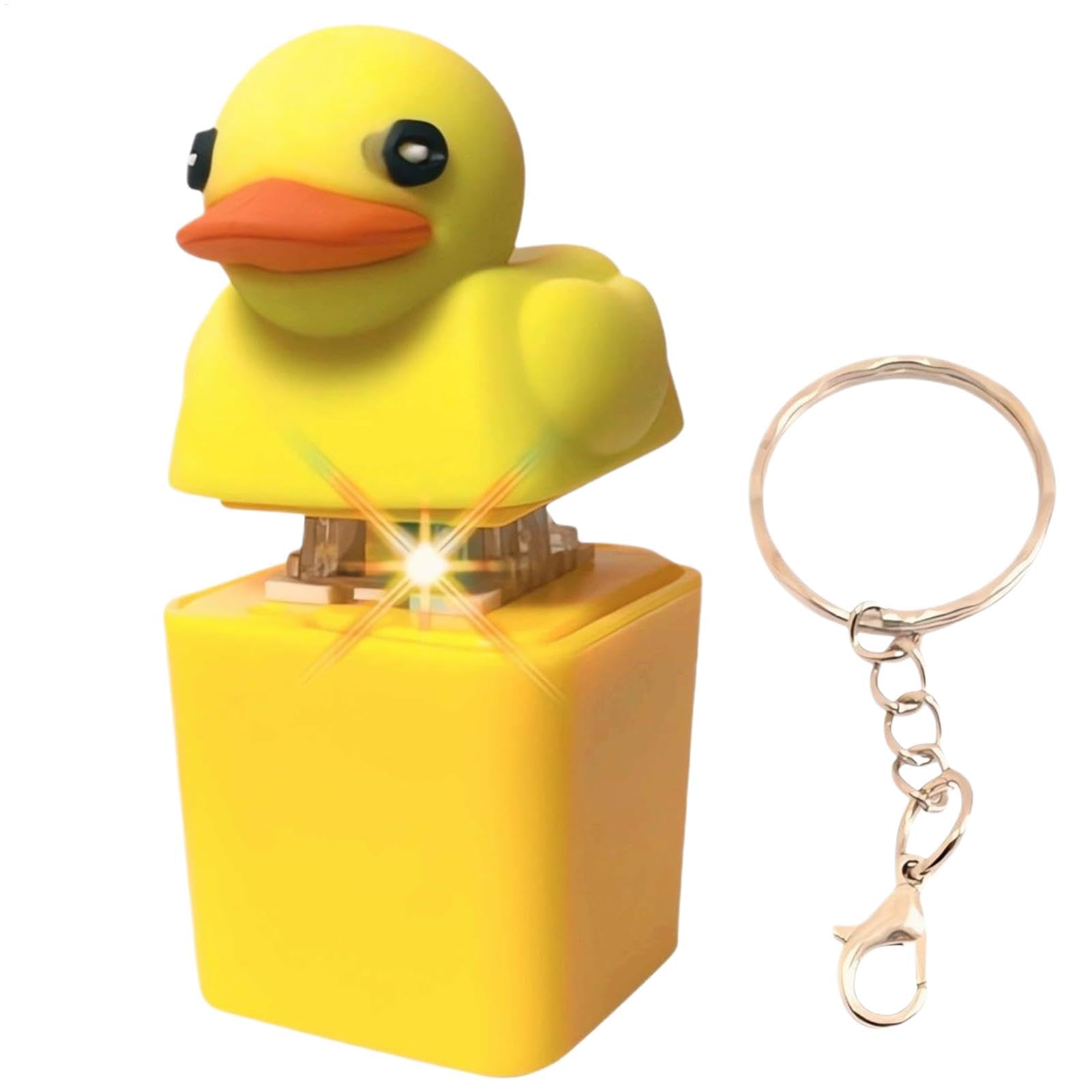 Amazon.co.jp: クワクワ鳴くアヒルのフィジェットトイキーチェーン
