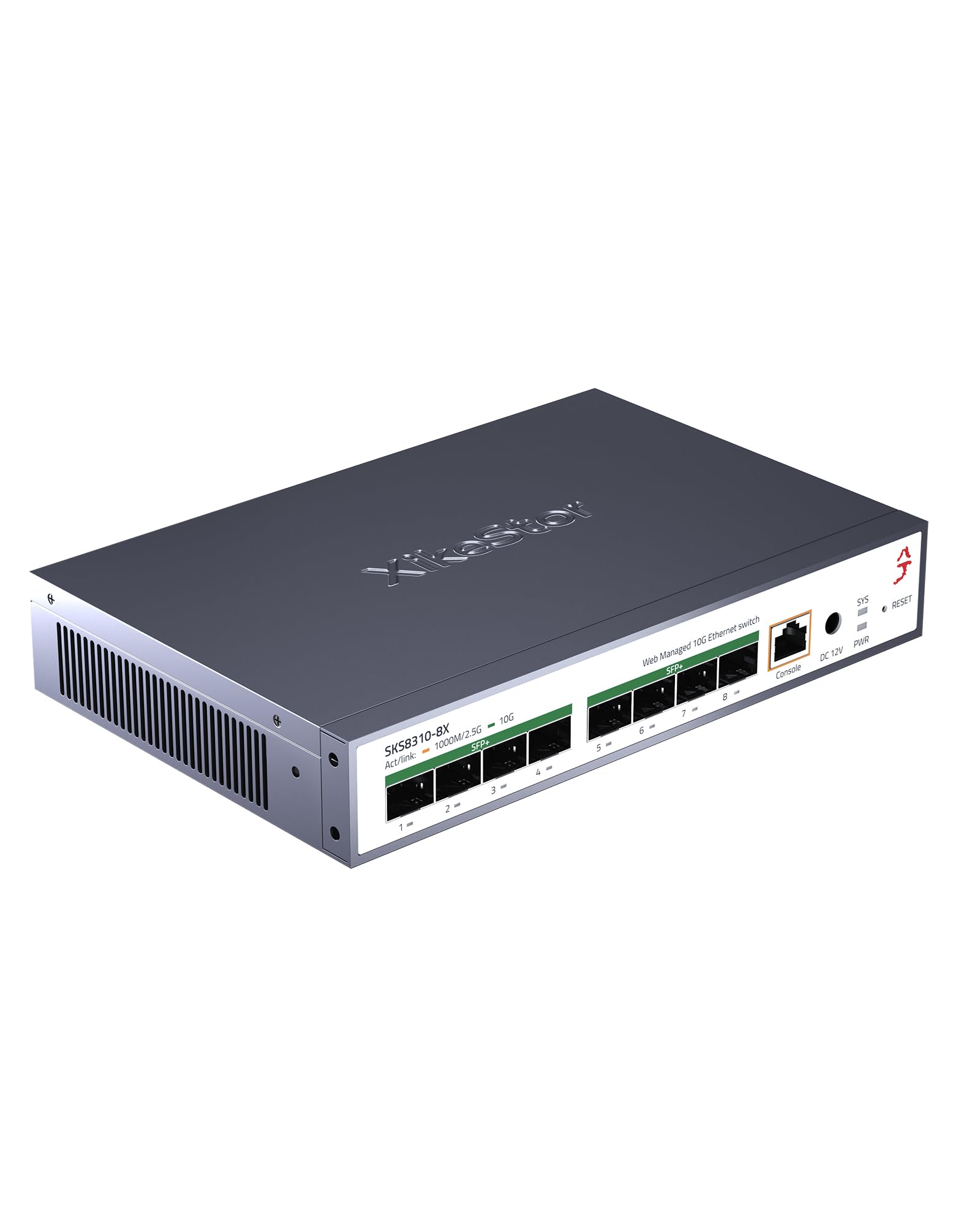 XikeStor 10G Network Switch|8-Port SFP+ L3 Managed Switch