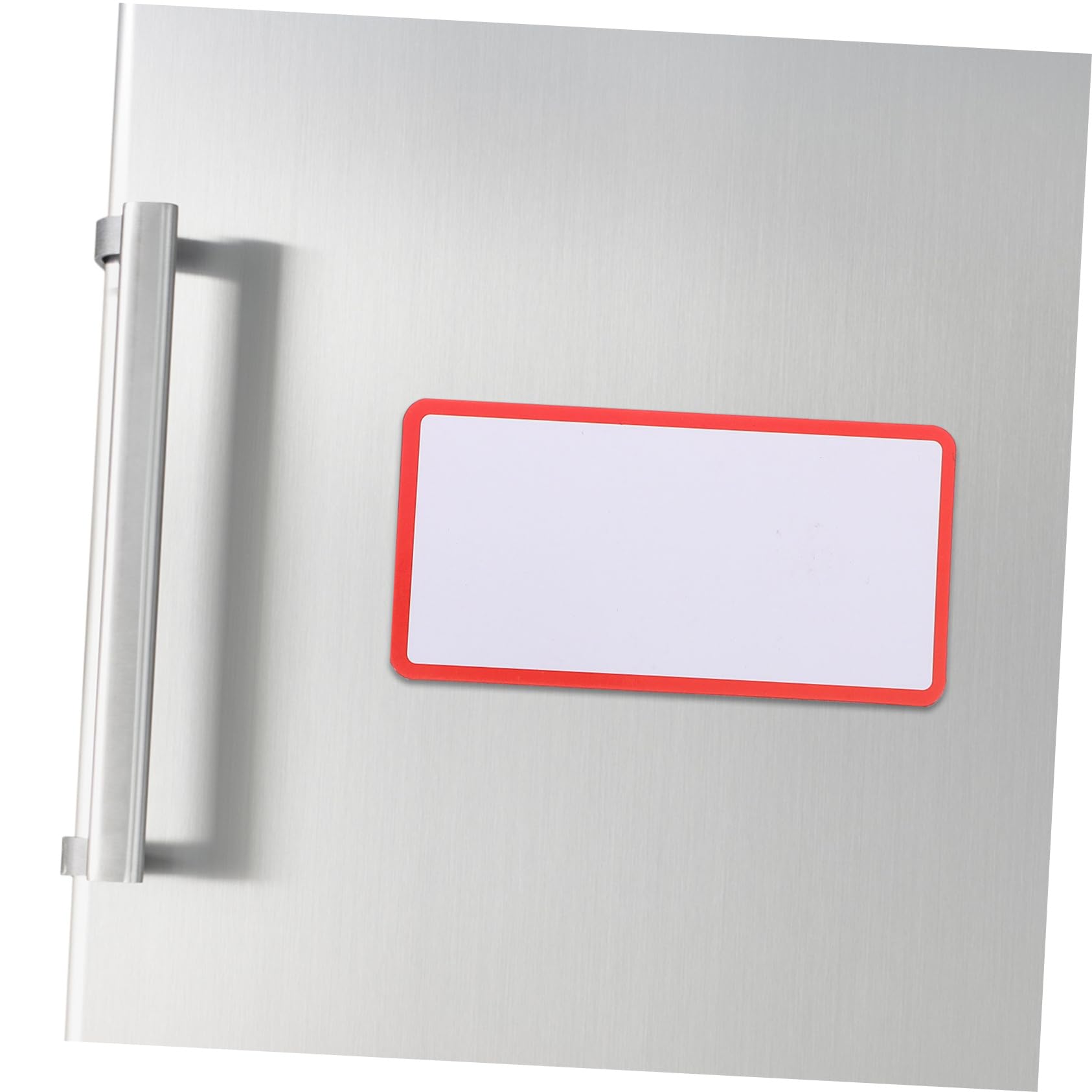 SEWACC 48stücke Magnetische Namensetiketten Abwischbare Beschriftungsschilder Für Kühlschrank Und Whiteboard Wiederverwendbare Bunte Magnetetiketten Für Büro Und Bastelprojekte