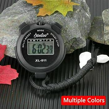 Haoyaa Digital Stopwatch Timer Large Three Row Display Athletics Racing BF5