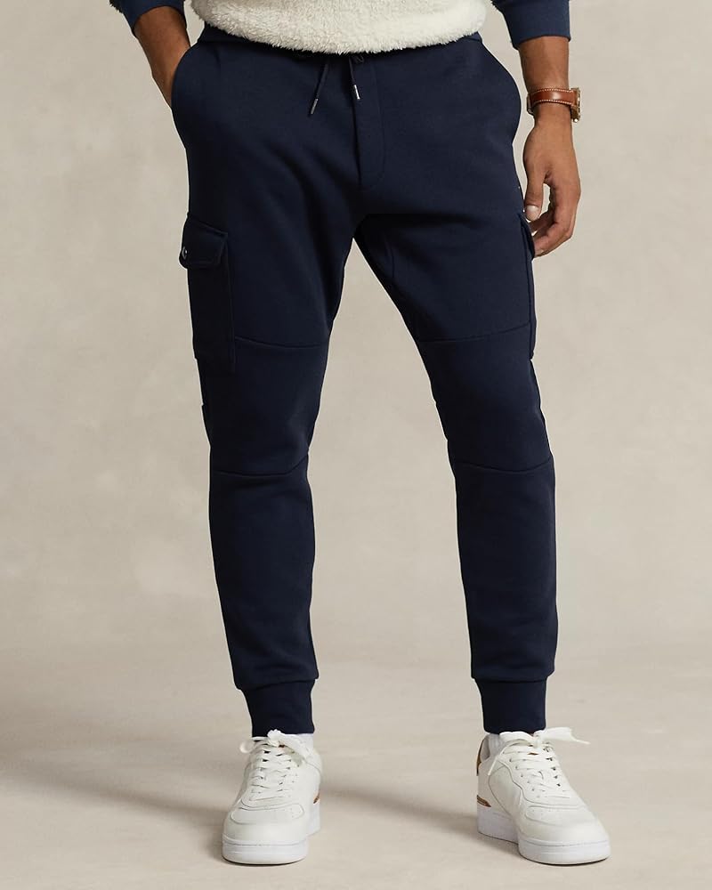 POLO RALPH LAUREN Mens Double Knit Cargo Jogger Pants