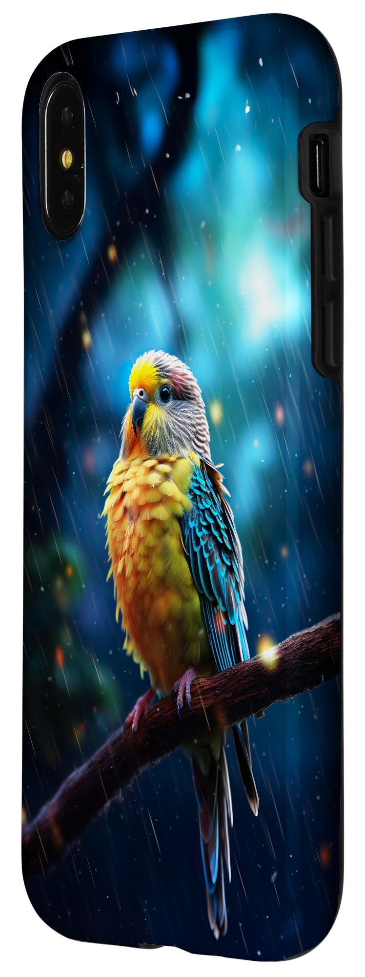 Vibrant Bird Budgie Case for iPhone X/XS - Image 2