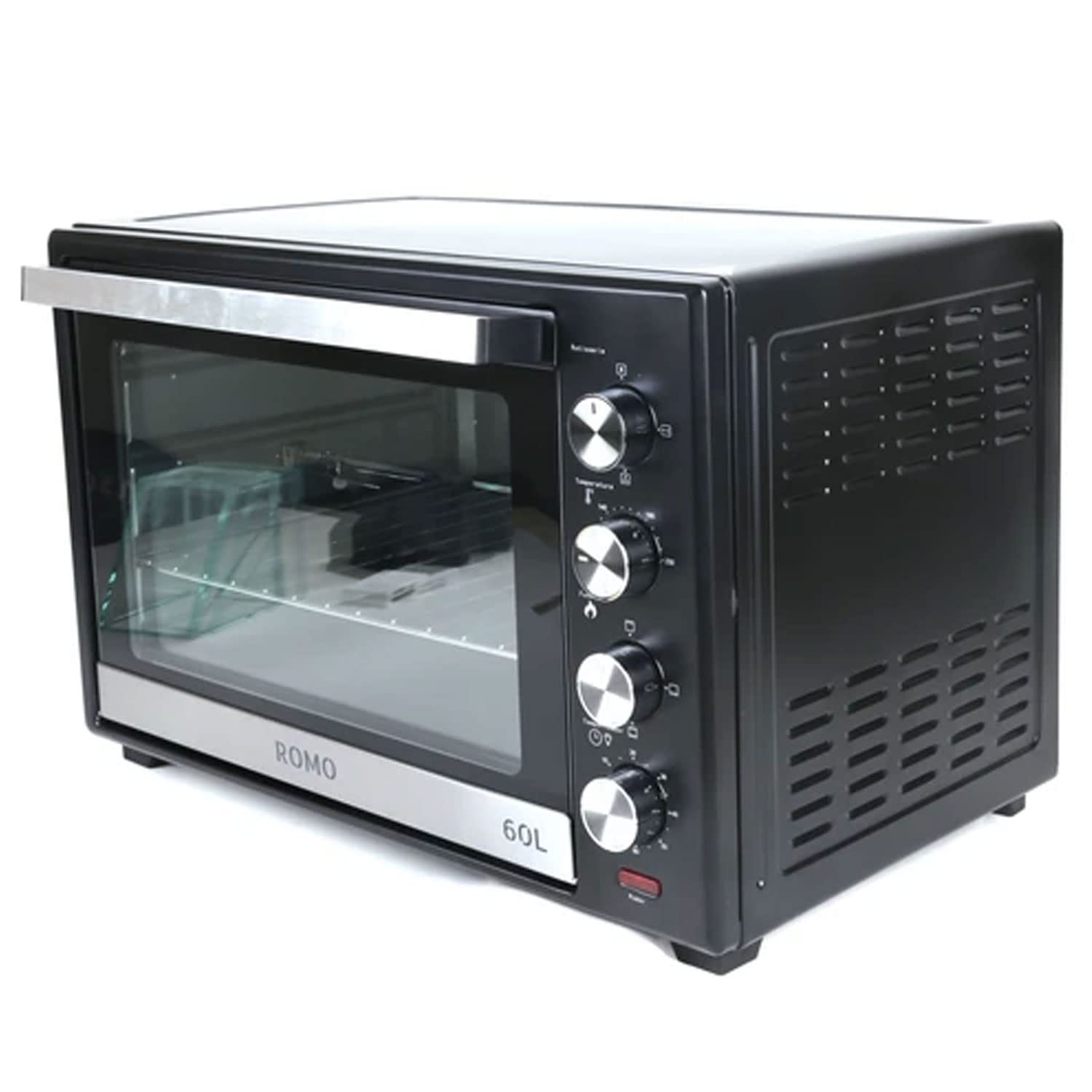 ROMO. 60L 2500W. Temperatura do 230ºC, Timer z wyłączeniem 60 min (Czarny)