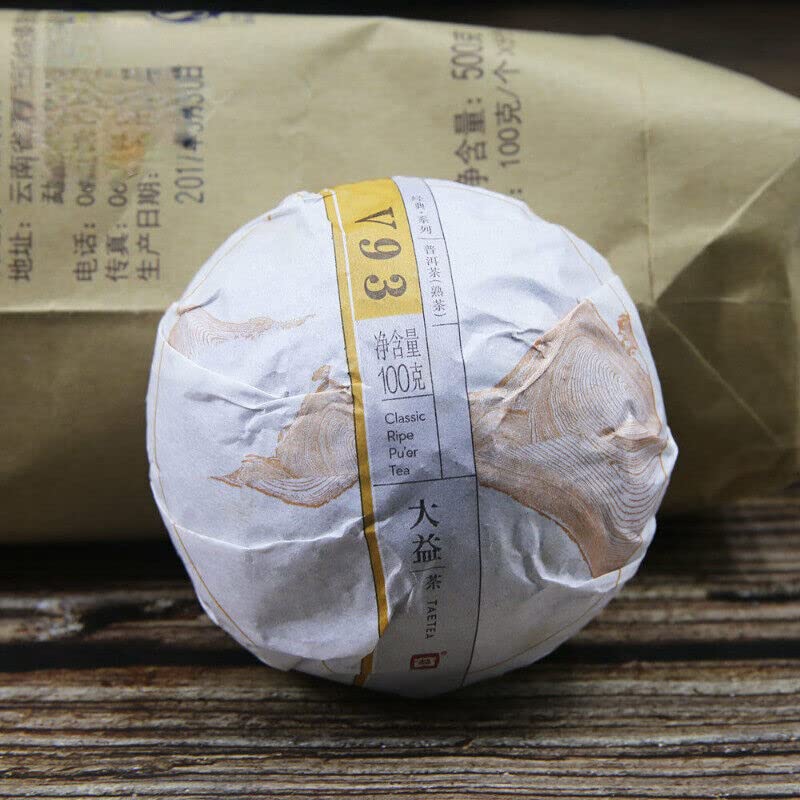 Klassischer Puer TAETEA Yunnan Tuo Tee 2017 V93 Batch 1701 Shu Puer Tuocha (100g*5)