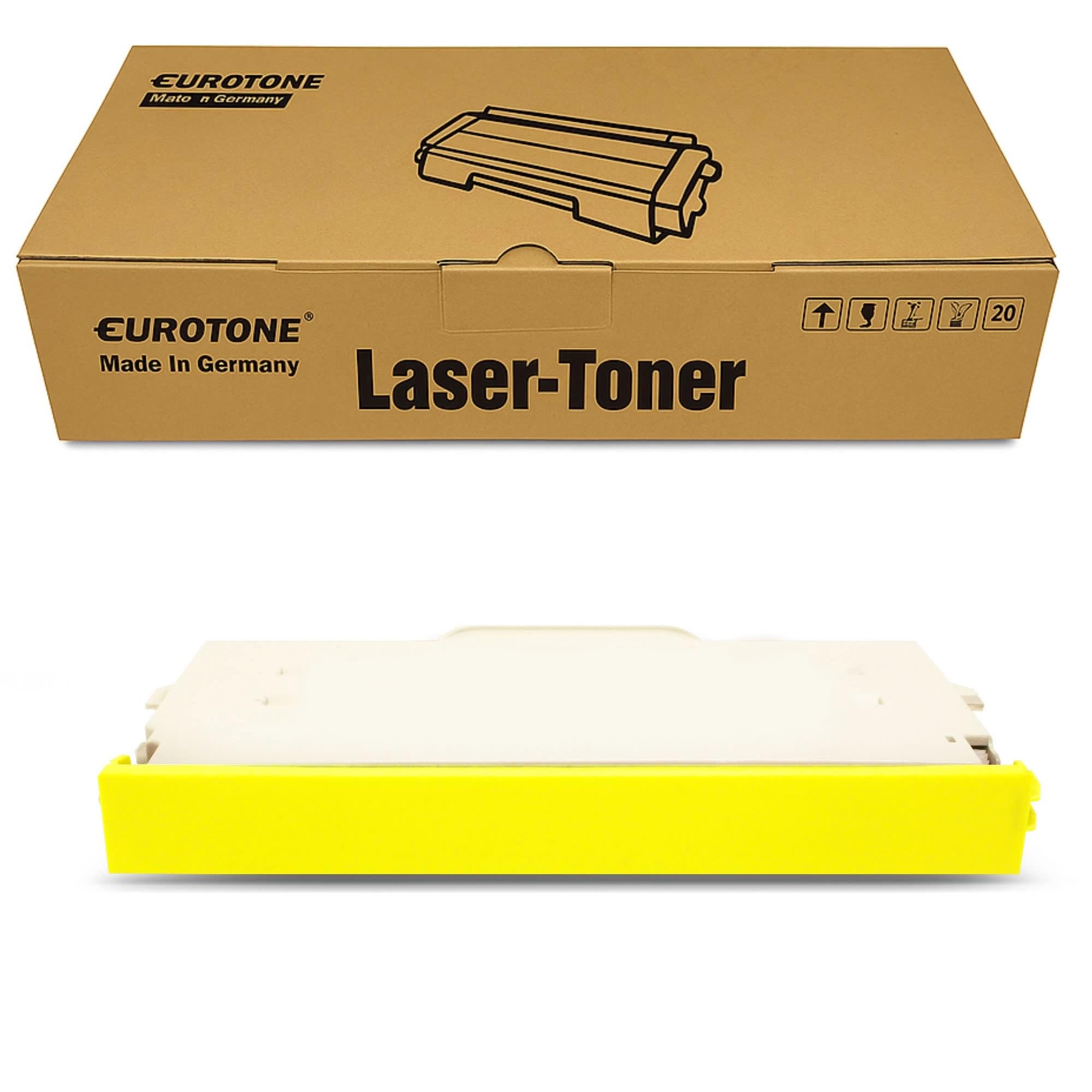 Eurotone 1 tóner compatible con Lexmark C 500 N sustituye al cartucho de tinta amarillo 0C500H2YG