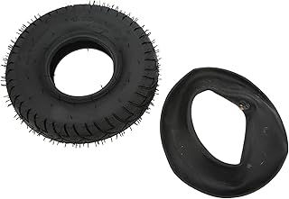 Pneu de scooter elétrico e tubo interno, 4,10/3,50-5 pneu inflável de substituição de pneu scooter elétrico tubo interno pneu de borracha inflável