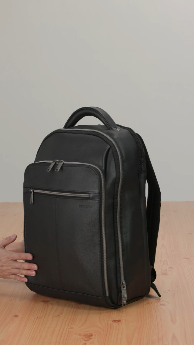 black leather backpack amazon Amazon.com | Samsonite Classic Leather Backpack, Black, One Size