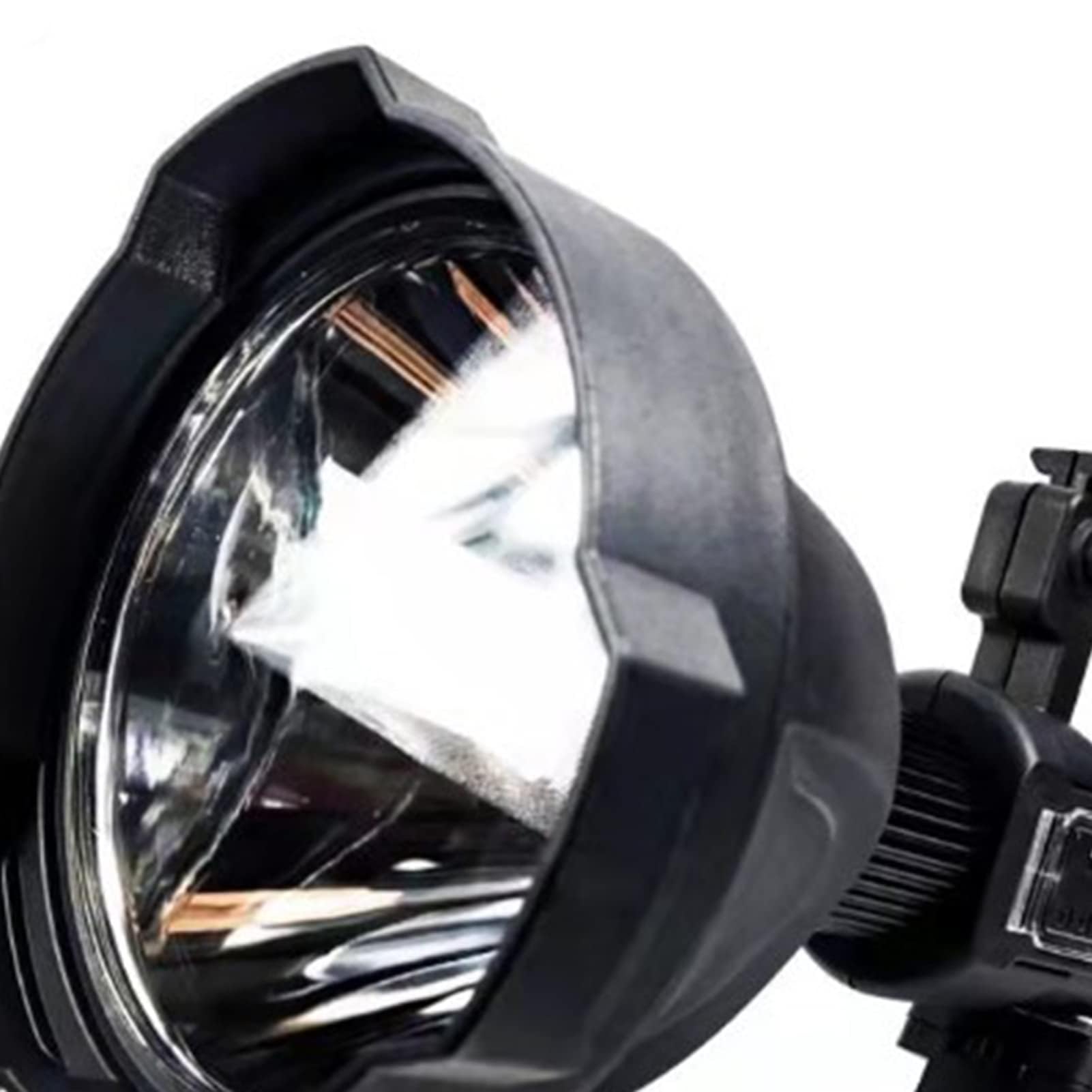 USB Lampe de Poche à Longue Portée LED, Projecteur LED longue portée 20W
