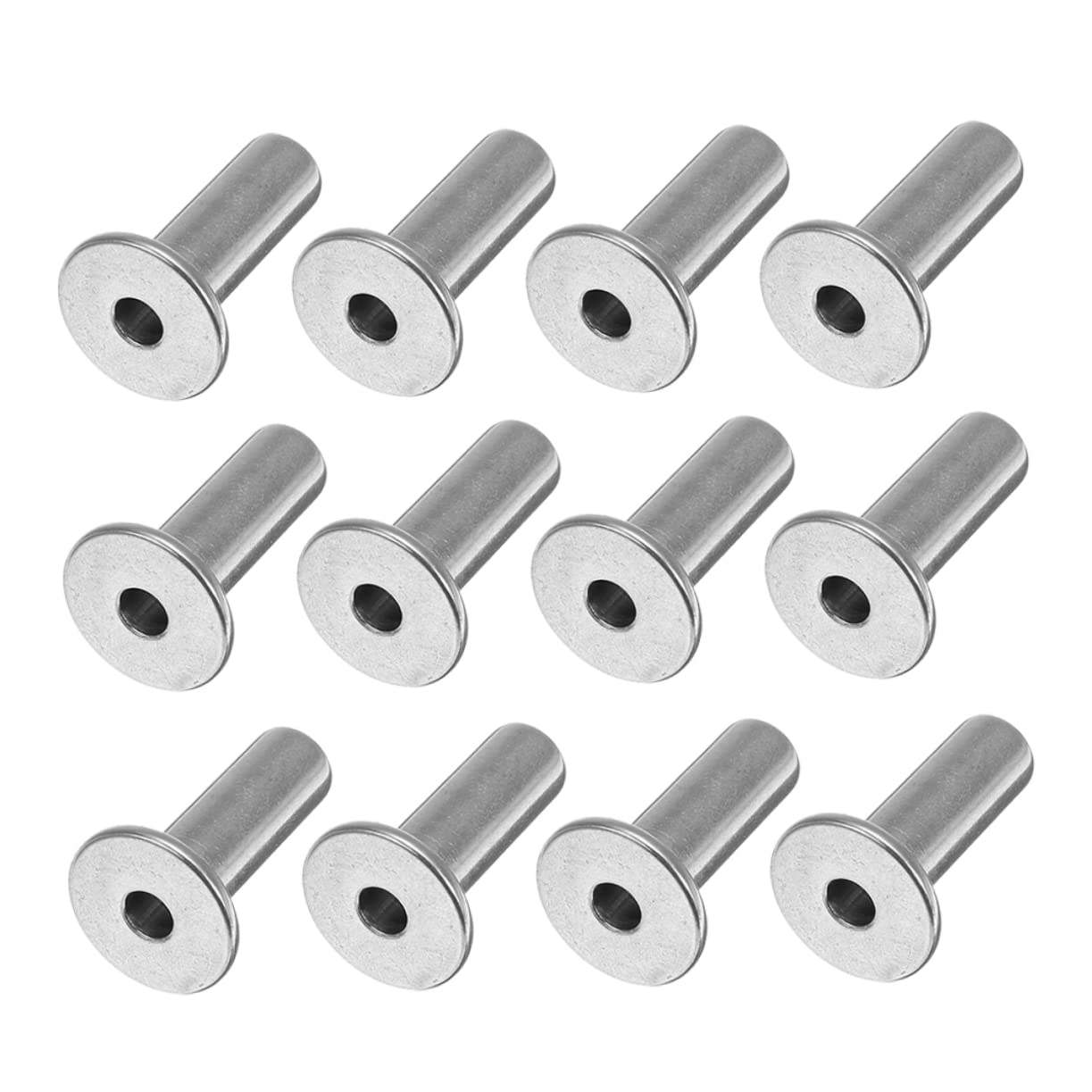 ARTIBETTER 20 Pcs Stainless Cable Railing Kit Protector Sleeves Wire Rope Railing Sleeves for Stair Deck High Strength Weatherproof DIY Cable Railing Kit Hardware Protector Sleeve