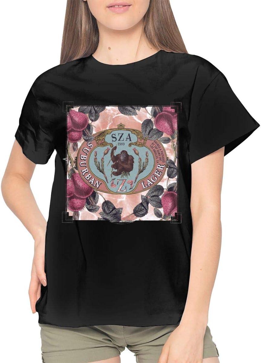 Larry C Adamson SZA T Shirts Fashion Womans Slogan Crew Neck T-Shirt