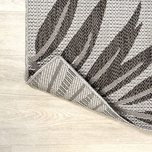 Tapete decorativo JONATHAN Y Tropical Palm Leaf 7'10x10' miniatura 4