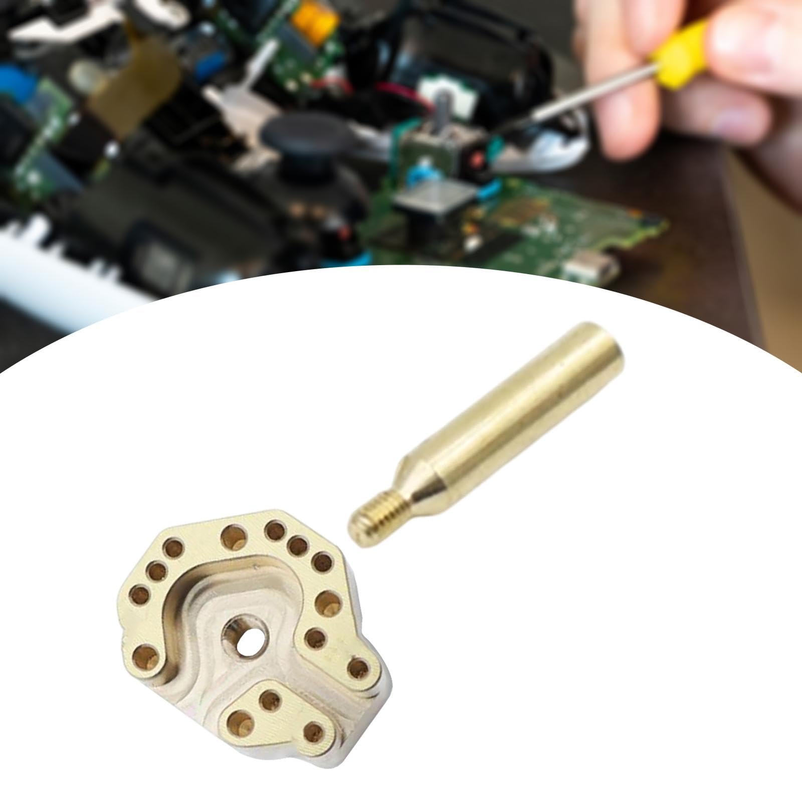 FVDPWYE Pointe de Fer à Souder Remplacement Joystick Embout pour Réparation Manette Outil Dessoudage Manette Outil Démontage Joystick en Laiton Adapté aux, 936