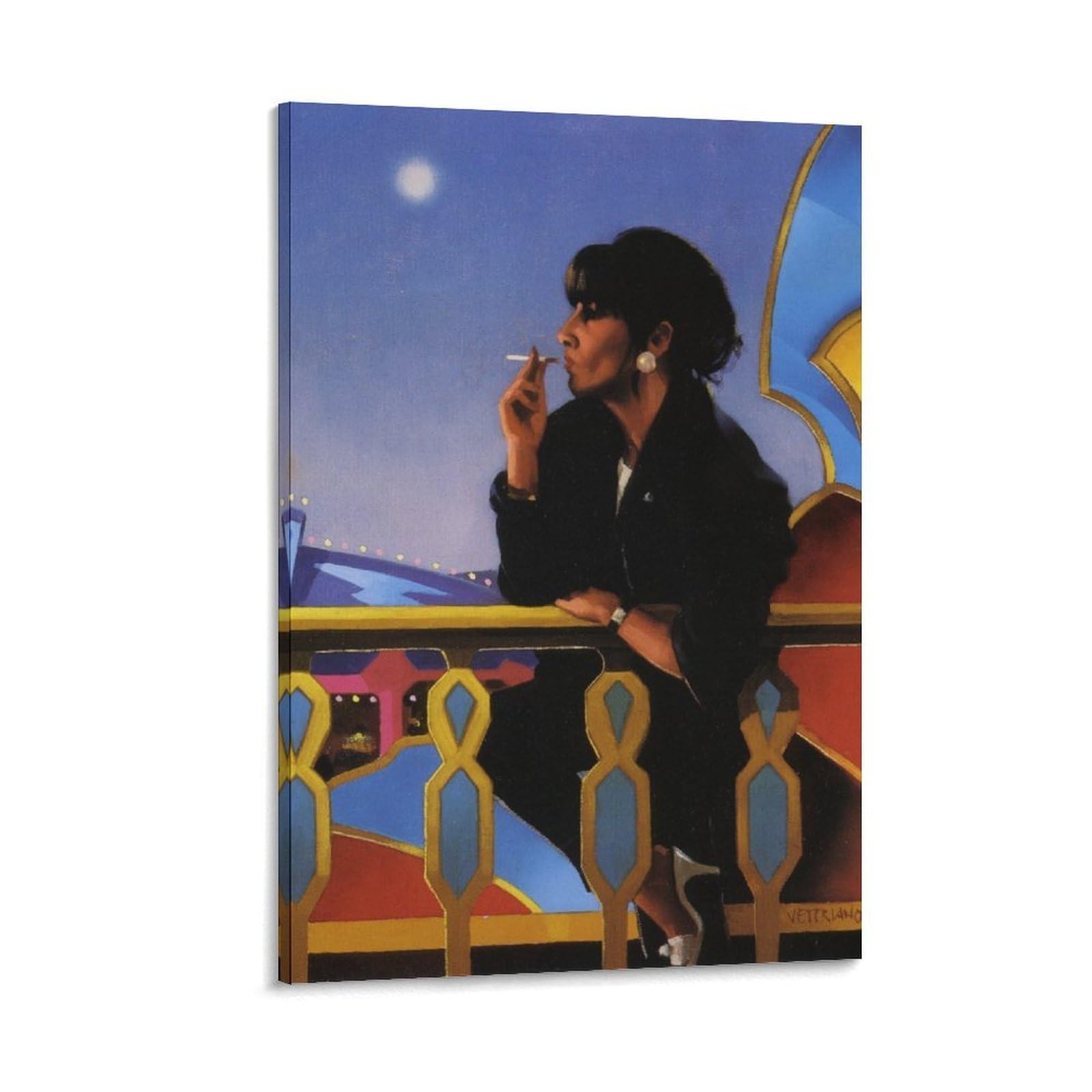 Birdy by_Jack_Vettriano Wall Art Prints Poster Wall Art Bedroom Prints Home Decor Hanging Picture Canvas Painting 24x36inch(60x90cm)