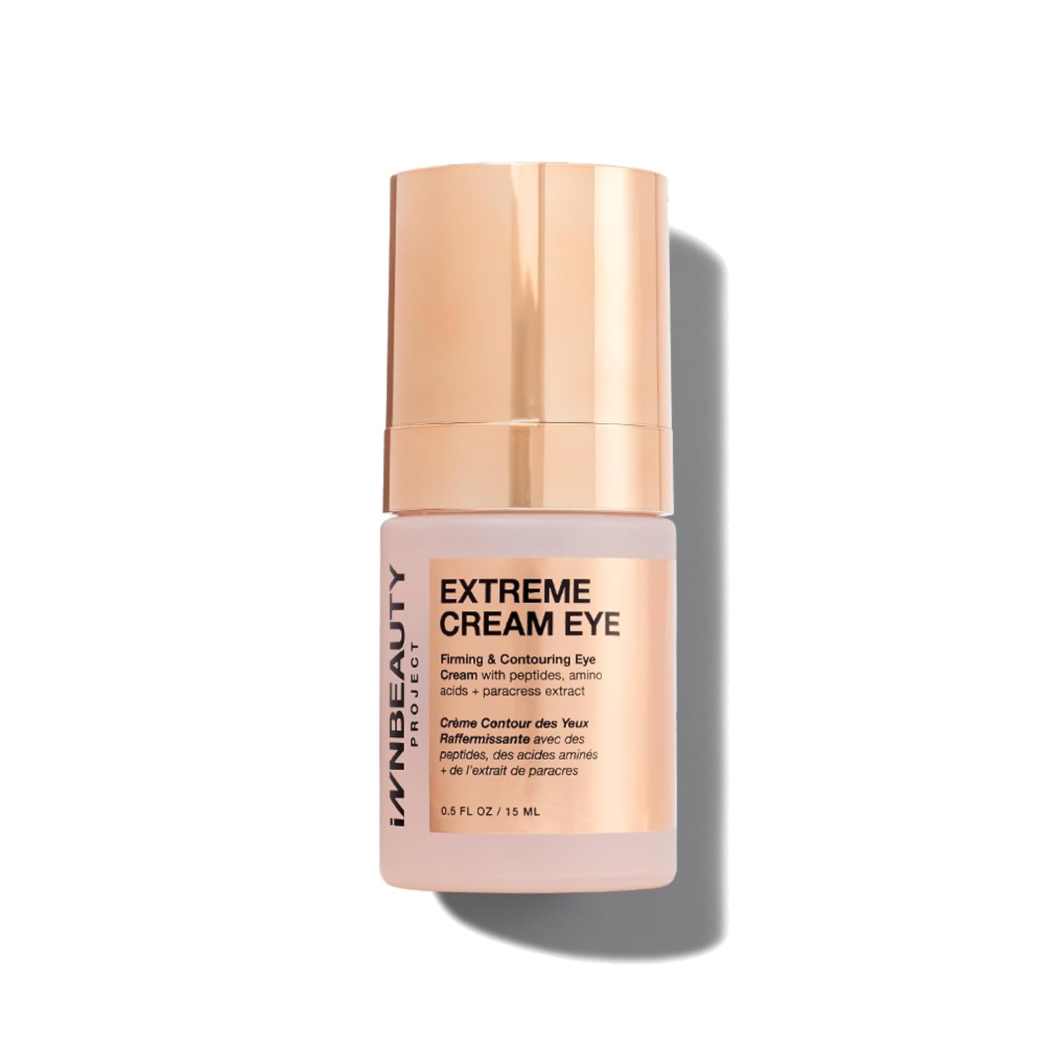 Innbeauty Project Extreme Cream Eye Firming & Contouring Eye Cream with Peptides & Botanicals, Refillable 0.5 OZ (15ml)