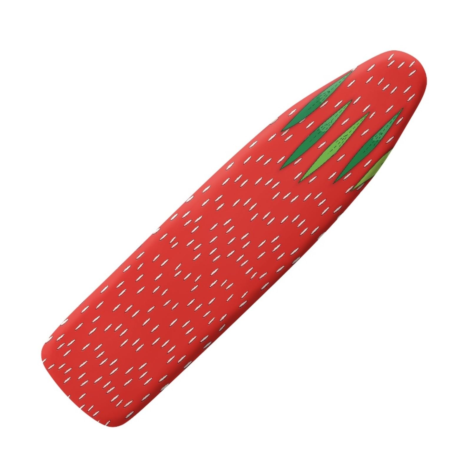 Ironing Board Covers 135 x 45 Dark Green Leaves Bungee Elasticated with Padding, Resists Scorching and Easy Fit Mini & Portable Ironing Boards Cover