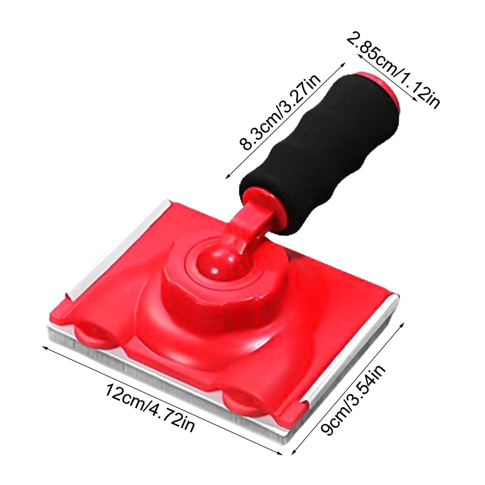 Strumento Per Pittura Angoli Per Soffitti, Strumento Ergonomico per Angoli e Bordi, Con Cuscinetti e Guanti Sostituibili, Attrezzi Multifunzionali per Pittura Interni e Riparazione Superfici