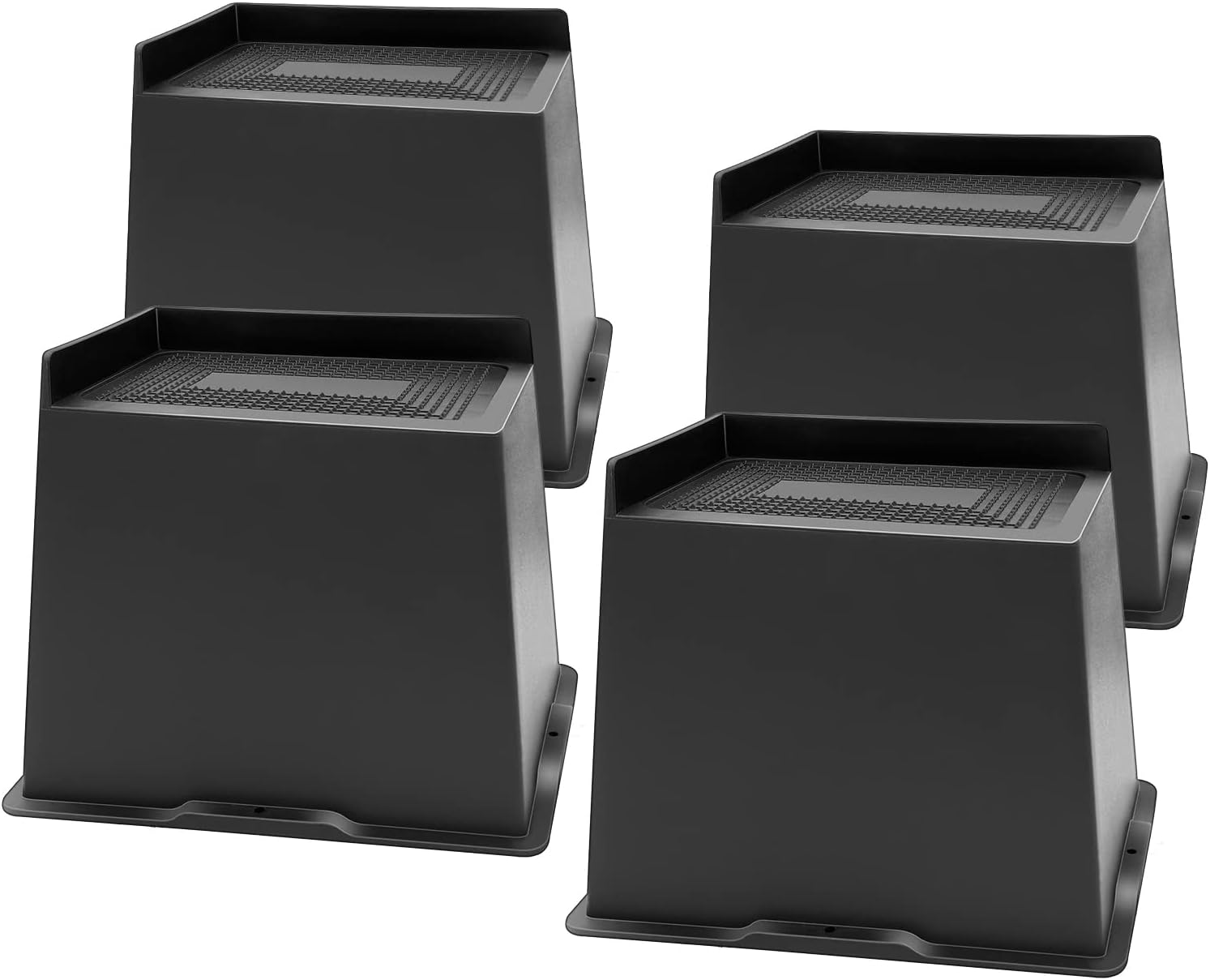xiaozhifu Bed Risers 6 inch Oversized Furniture Risers,Heavy Duty, Up to 5500lbs