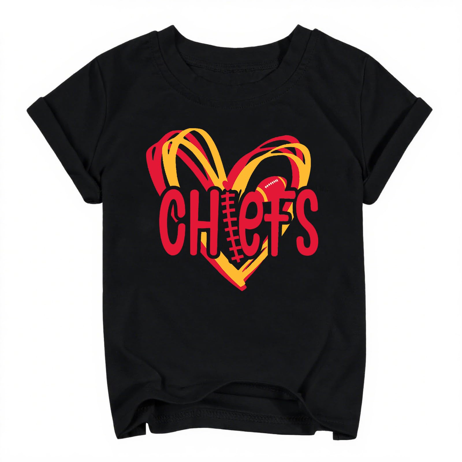 Kids Rugby Tie Dye T-Shirt Vintage Football Graphic Tee