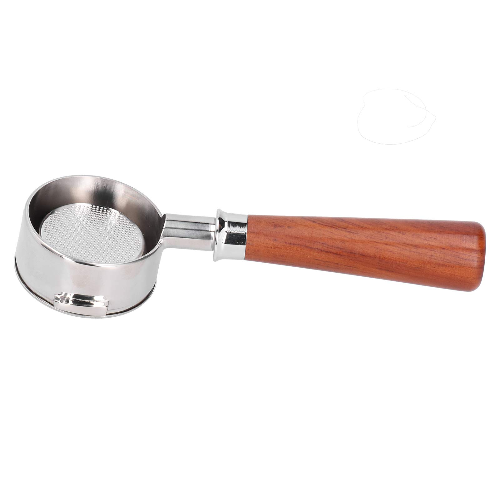 de café de Acero Inoxidable de 58 Mm con Empuñadura de Madera