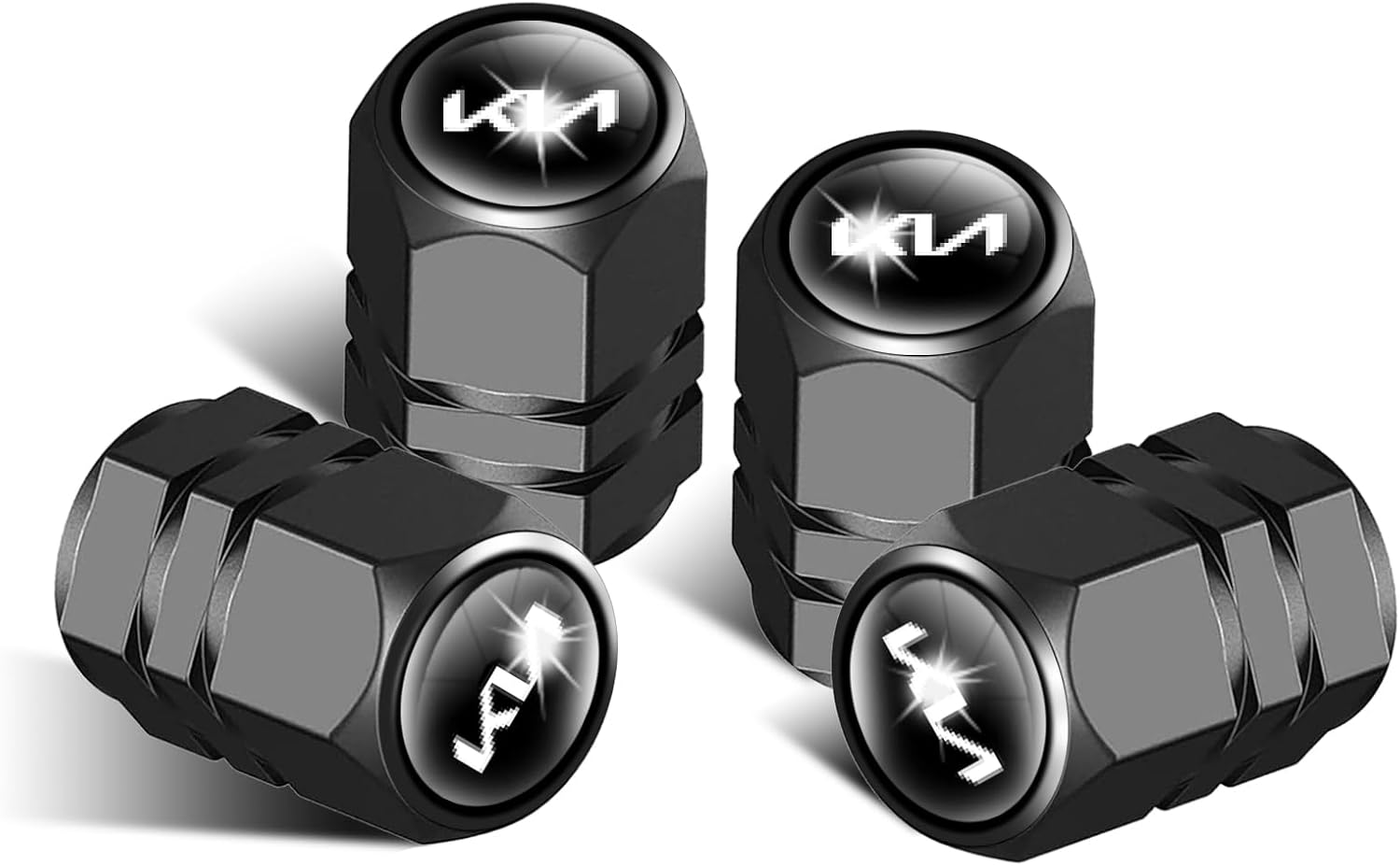 Tire Valve Stem Caps for KIA NIRO Rio Sportage Sorento Soul