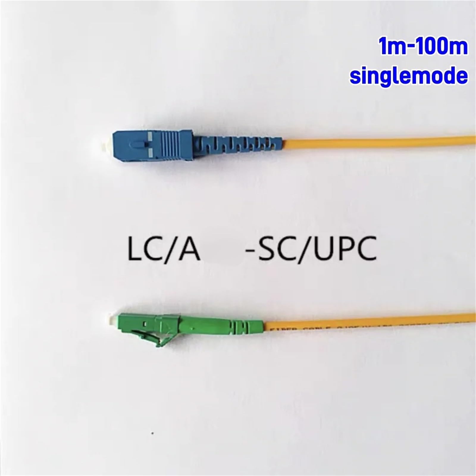 Câble de raccordement optique simplex LCA-SCUPC｜1m 5m 10m 50m 100m(90m 1pc)