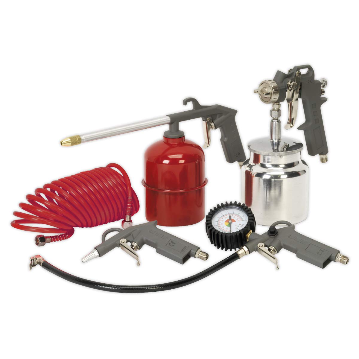 Sealey SA33/S 5 Piece Air Tool and Accessory Kit