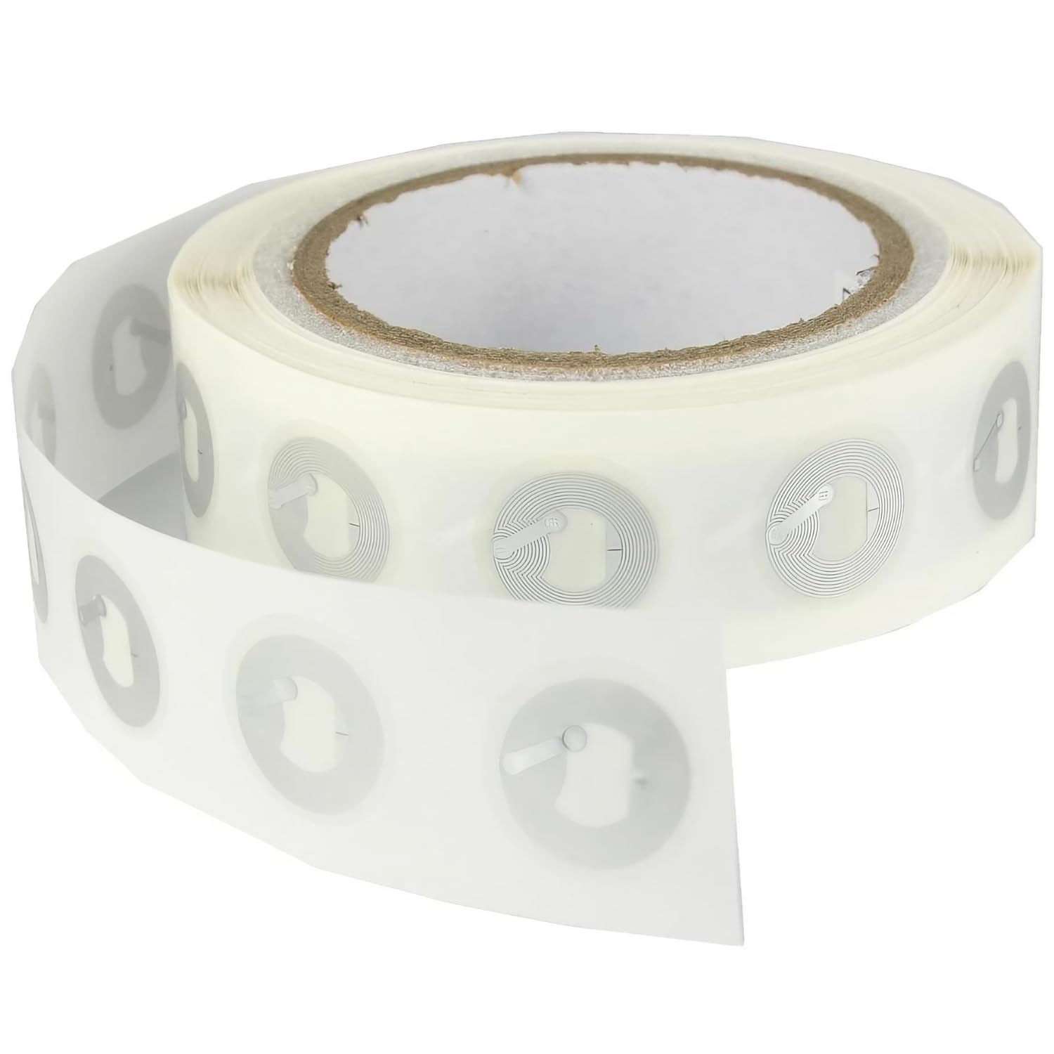 LINQS® NTAG213 Rewritable NFC Tag Sticker 10 pcs | 144 Bytes Memory | Compatible with All NFC Phones & Readers (NTAG213)