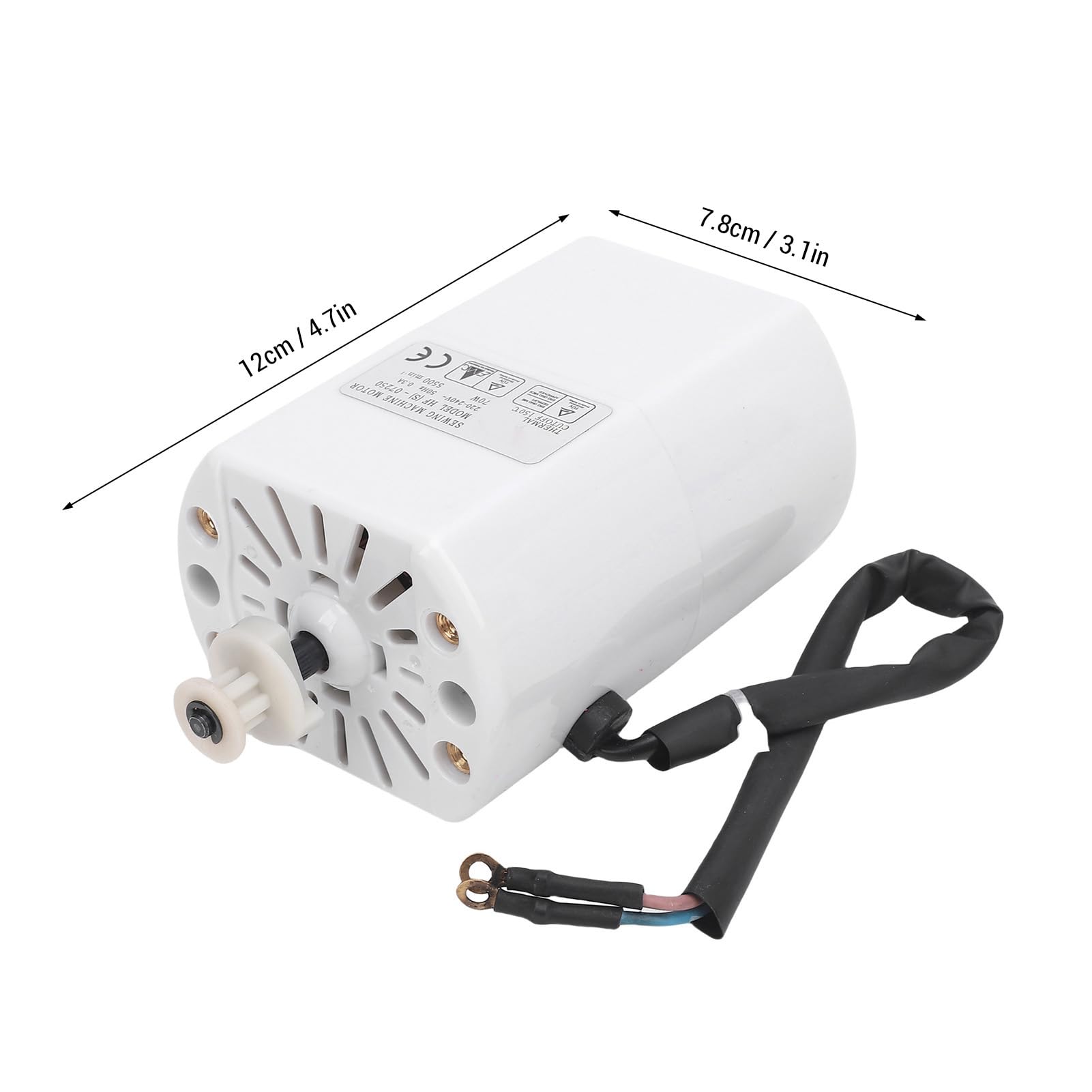 Motore per Macchina da Cucire Elettrica da 70 W 5500 Giri/min - Potente Motore per Macchina da Cucire Domestica Compatibile con Diverse Marche di Macchine da