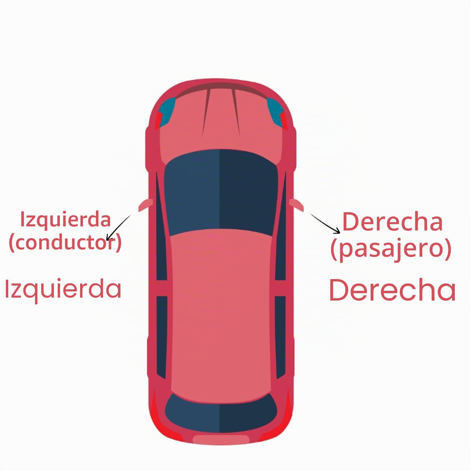 TiJeRa Espejo Exterior De Coche Para Hyundai Tucson L 2020 2021 2022 2023 Conjunto De Espejo Lateral