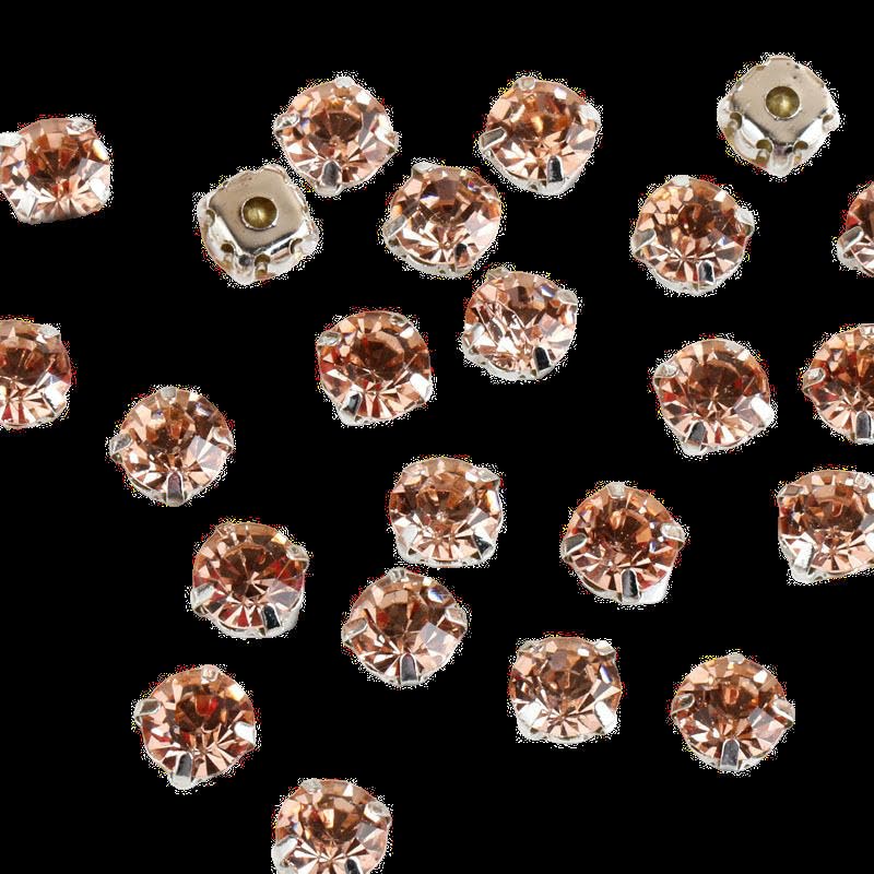 Pubrilex Rivoli Forma Cucire Su Strass Strass Di Cristallo Rotondi - Foto 8