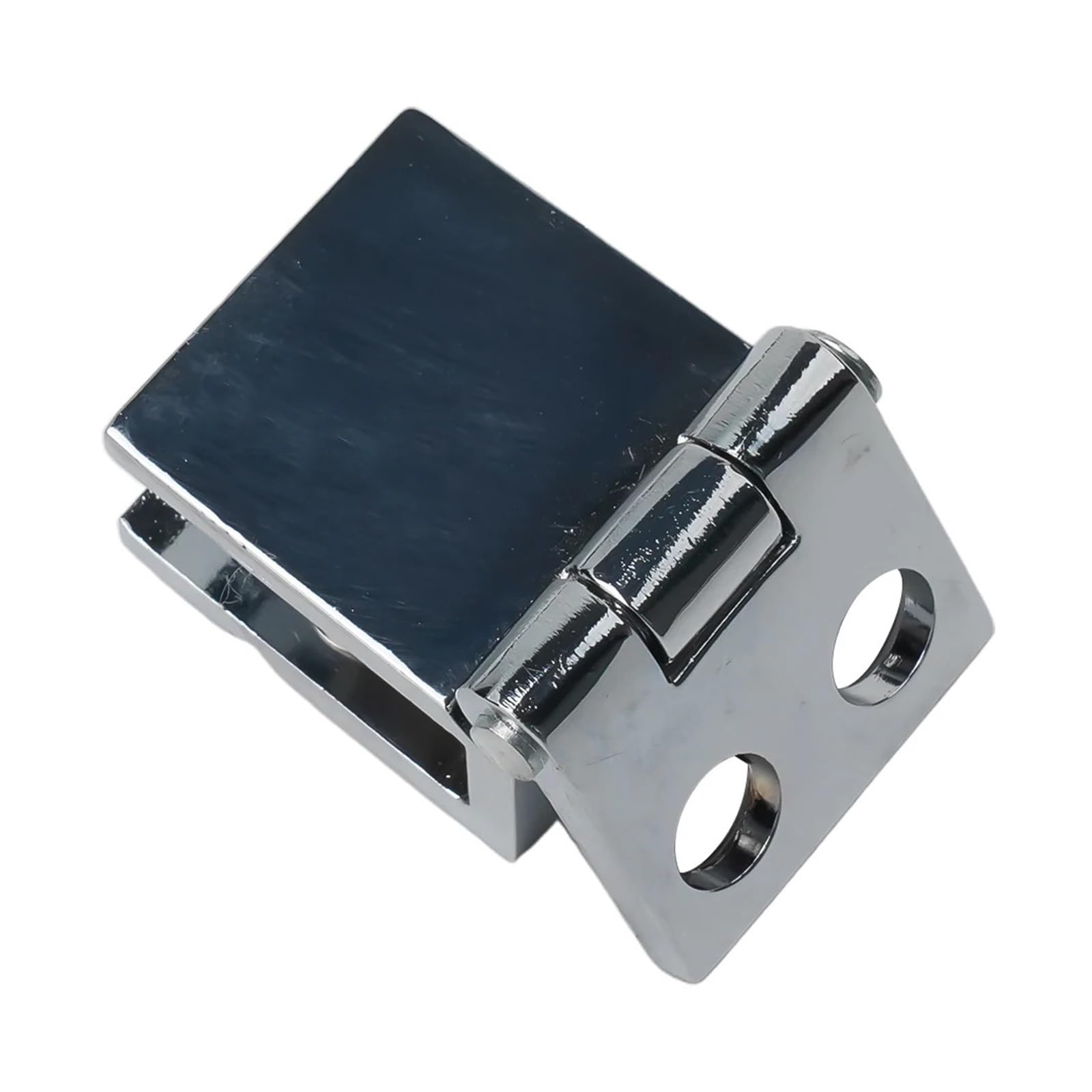 Glass Door Hinge Glass Door Hinges No-Hole Shower Hinge Zinc Alloy 0/90/180 Degree Wine Cabinet for Glass Cabinetss(90 Degree)