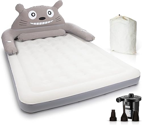 Colchón inflable de aire oso marrón