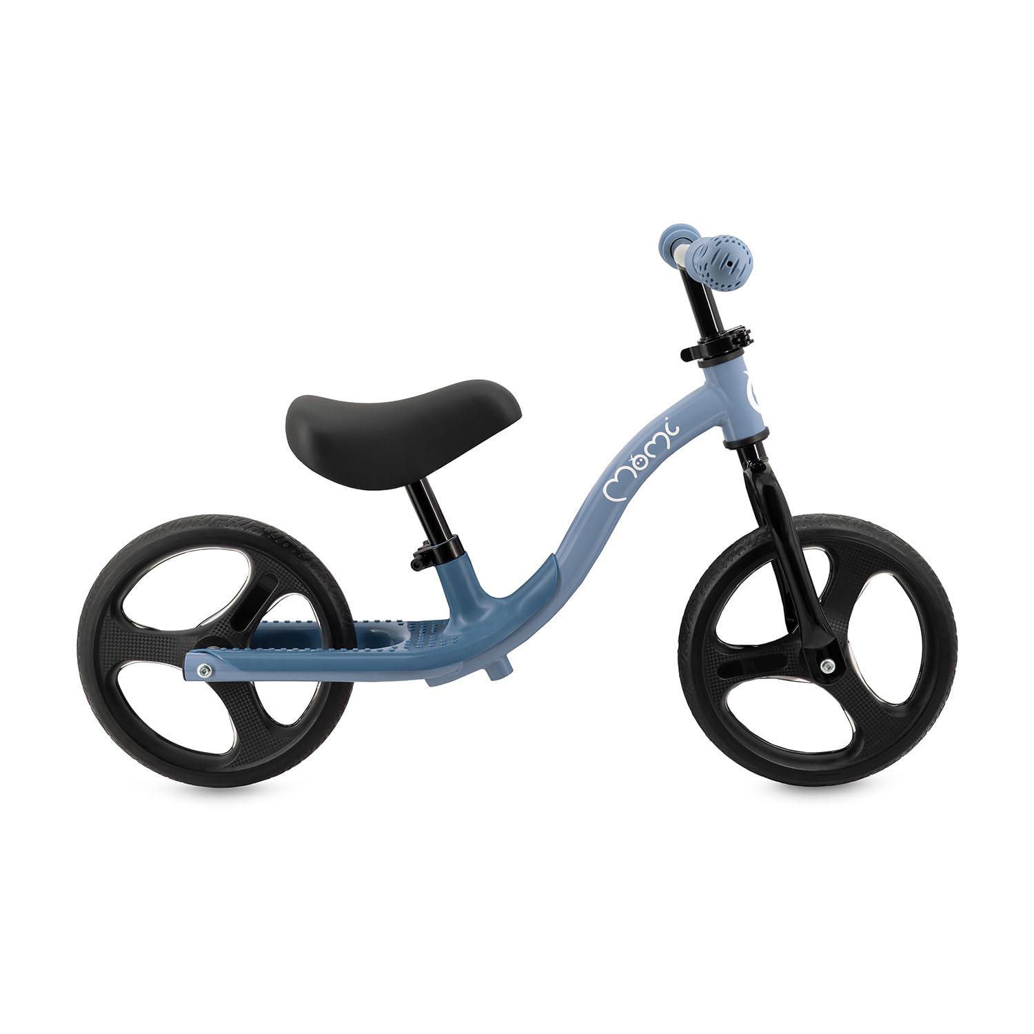 Momi Draisienne ISOKA pour Enfants dès 2 Ans (Max. 35 kg), Cadre léger 3,5 kg, réglage sans Outil de la Hauteur du Guidon et de la Selle, Roues en Caoutchouc TPR avec LED