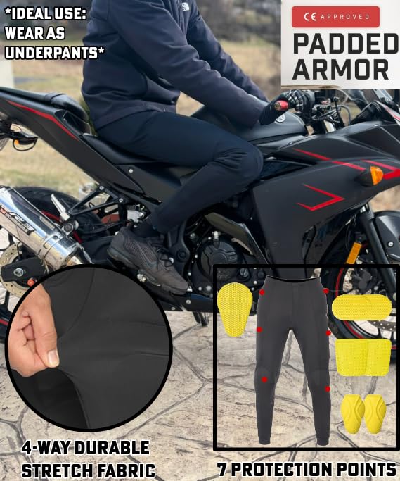 WICKED STOCK Armored Riding Pants