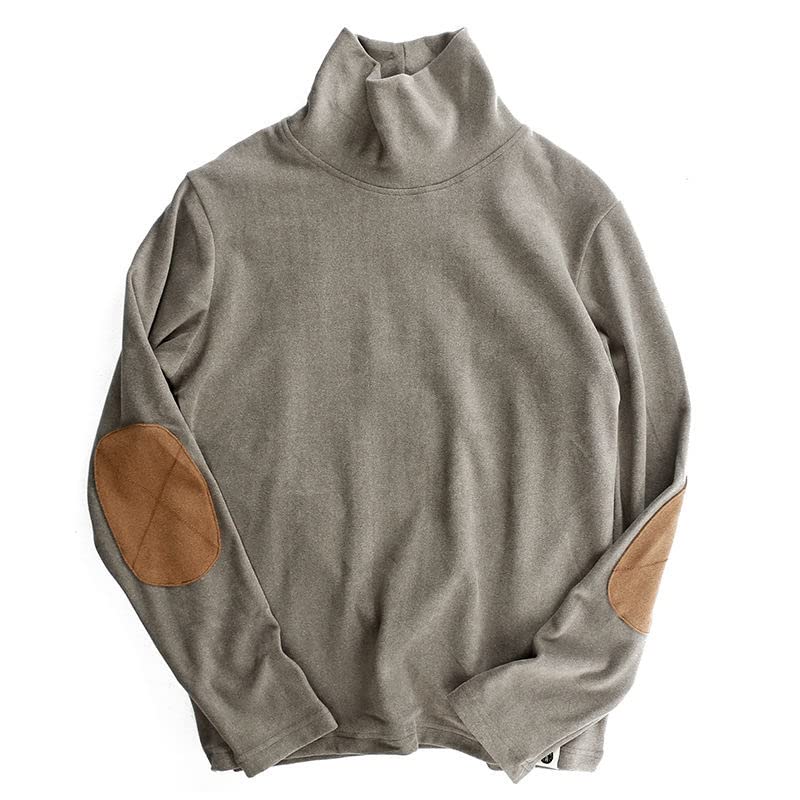 Maglione Uomino Miglio A Tulvet Turtleneck Fashifica Lavotto-Light Grey,3XL
