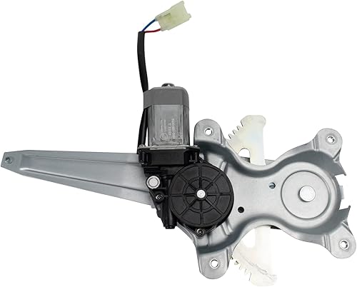Vista 387 de TRQ Regulador de Elevalunas Eléctrico Trasero Izquierdo y Conjunto del Motor del Lado del Conductor Compatible con Chevrolet Cruze 2012-2015 2016