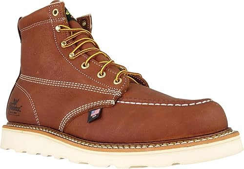 Miniatura 3 de Thorogood American Heritage Bota de seguridad para hombre con puntera mocasín de 6 pulgadas