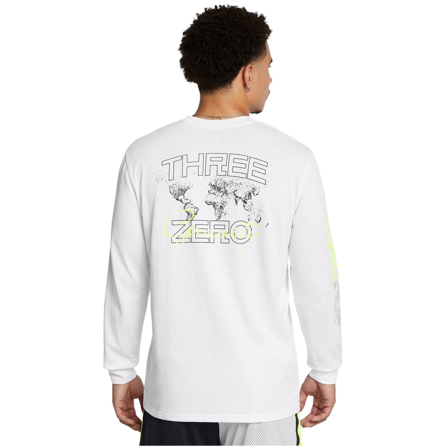 Under Armour Curry Verbiage - Camiseta de manga larga para hombre